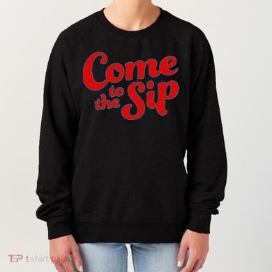 Come To The Sip Red Women's Sweatshirt