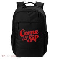 Come To The Sip Red Backpack thumb 0