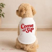 Come To The Sip Red Doggie Tank thumb 2