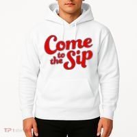 Come To The Sip Red Hoodie thumb 2