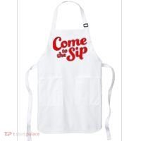 Come To The Sip Red Apron thumb 0