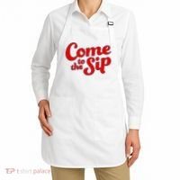 Come To The Sip Red Apron thumb 2