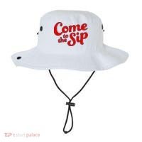 Come To The Sip Red Bucket Hat thumb 0
