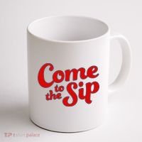 Come To The Sip Red Coffee Mug thumb 1