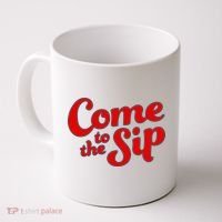 Come To The Sip Red Coffee Mug thumb 0