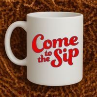 Come To The Sip Red Coffee Mug thumb 2
