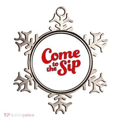 Come To The Sip Red Ornament