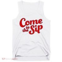 Come To The Sip Red Tank Top thumb 0