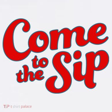 Come To The Sip Red Toddler Long Sleeve Shirt