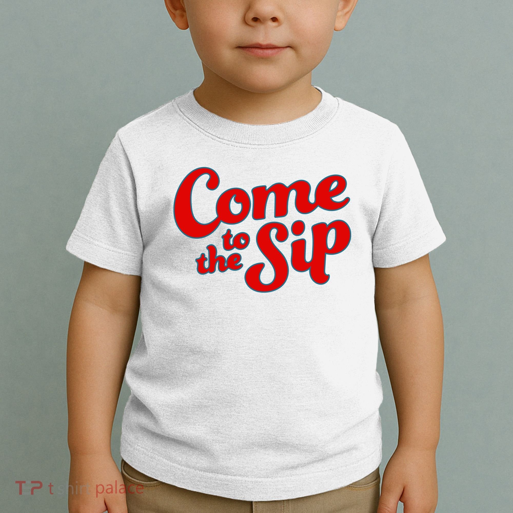 Come To The Sip Red Toddler T-Shirt
