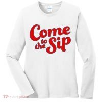 Come To The Sip Red Women's Long Sleeve Shirt thumb 0