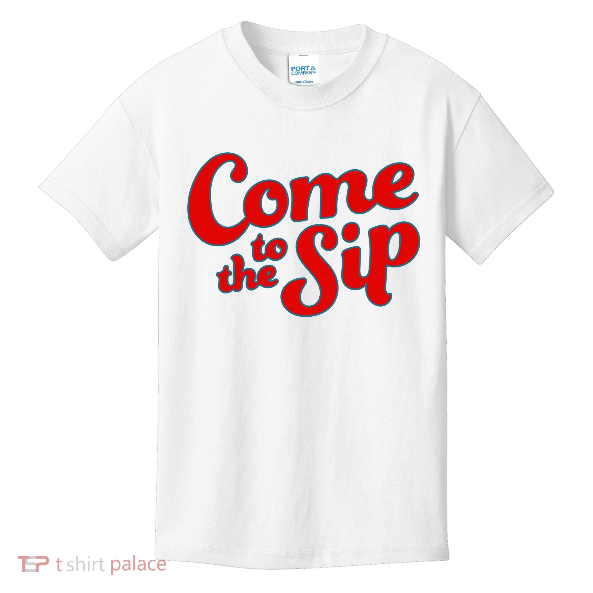Come To The Sip Red Kids T-Shirt