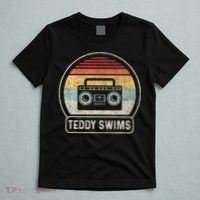 Cassette Tape T.E.D.D.Y Swims 90s Music Retro Sunset T-Shirt thumb 5