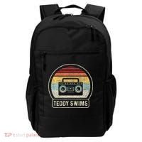 Cassette Tape T.E.D.D.Y Swims 90s Music Retro Sunset Backpack thumb 0