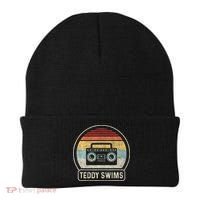 Cassette Tape T.E.D.D.Y Swims 90s Music Retro Sunset Beanie thumb 0