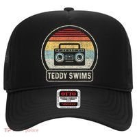 Cassette Tape T.E.D.D.Y Swims 90s Music Retro Sunset Hat thumb 0