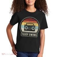 Cassette Tape T.E.D.D.Y Swims 90s Music Retro Sunset Kids T-Shirt thumb 2