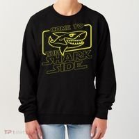 Come To The Shark Side Funny Shark Lover Ocean Wildlife Women's Sweatshirt thumb 0