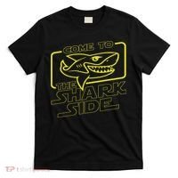 Come To The Shark Side Funny Shark Lover Ocean Wildlife T-Shirt thumb 0