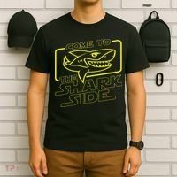 Come To The Shark Side Funny Shark Lover Ocean Wildlife T-Shirt thumb 6