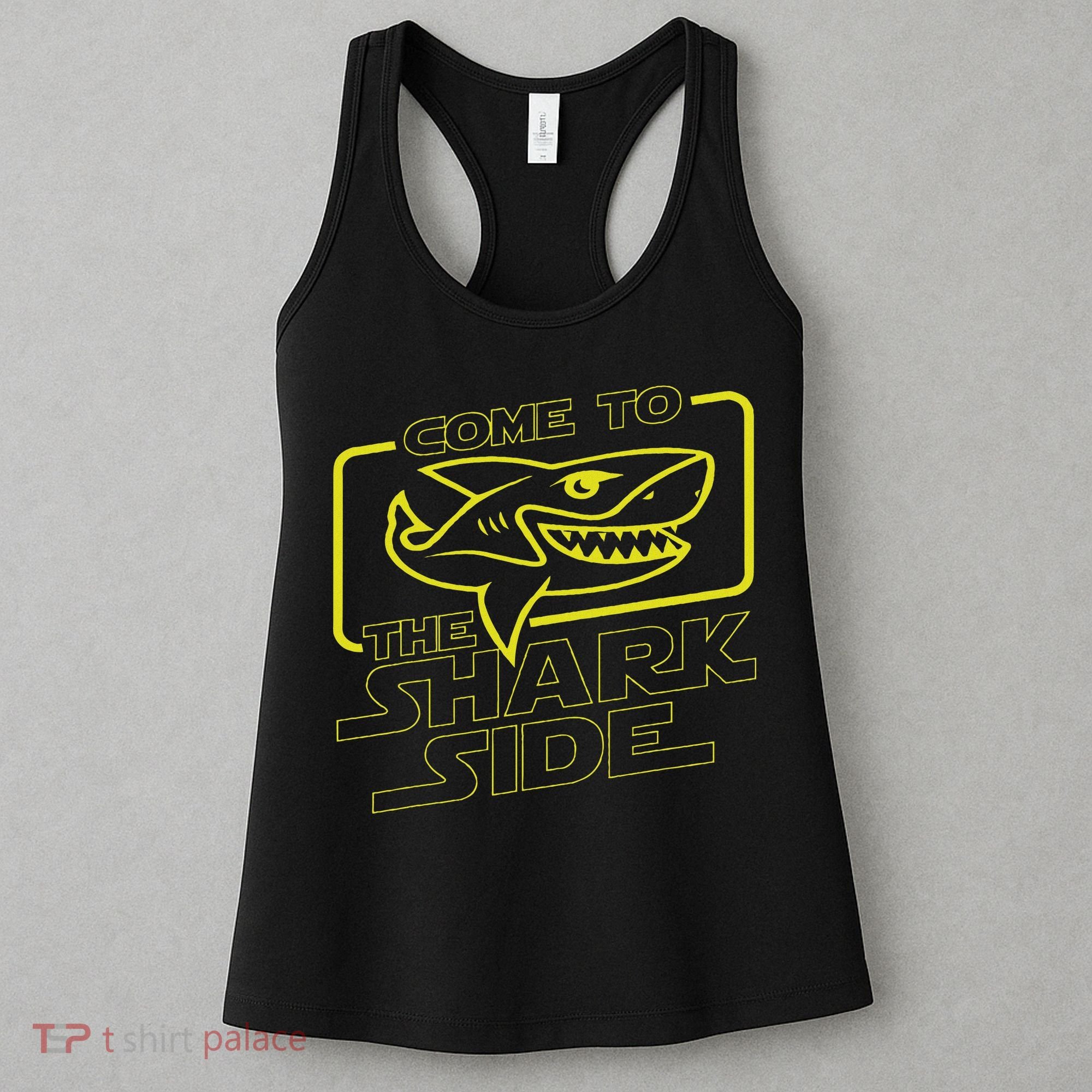Come To The Shark Side Funny Shark Lover Ocean Wildlife Women's Tank Top