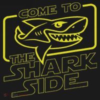 Come To The Shark Side Funny Shark Lover Ocean Wildlife Baby Bodysuit thumb 2