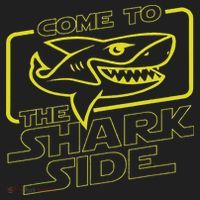 Come To The Shark Side Funny Shark Lover Ocean Wildlife Hat thumb 2