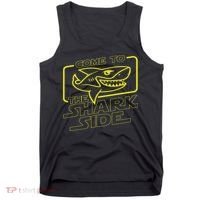 Come To The Shark Side Funny Shark Lover Ocean Wildlife Tank Top thumb 0