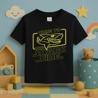 Come To The Shark Side Funny Shark Lover Ocean Wildlife Toddler T-Shirt thumb 3