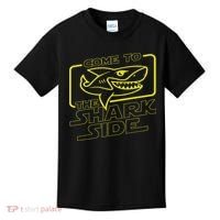 Come To The Shark Side Funny Shark Lover Ocean Wildlife Kids T-Shirt thumb 0