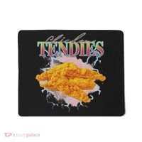 Chicken Tendies Tenders Weird Funny Oddly Specific Dank Meme Mousepad thumb 0