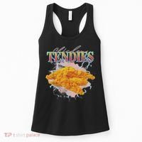 Chicken Tendies Tenders Weird Funny Oddly Specific Dank Meme Women's Tank Top thumb 0