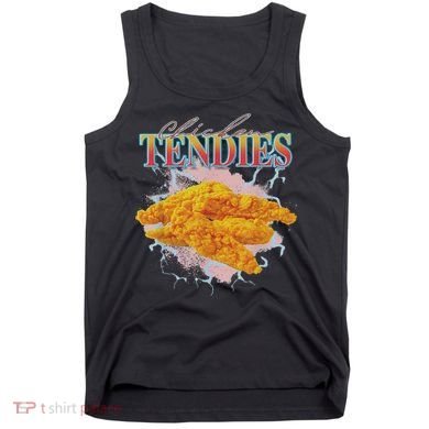 Chicken Tendies Tenders Weird Funny Oddly Specific Dank Meme Tank Top