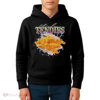 Chicken Tendies Tenders Weird Funny Oddly Specific Dank Meme Kids Hoodie thumb 4