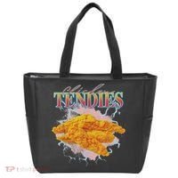 Chicken Tendies Tenders Weird Funny Oddly Specific Dank Meme Tote Bag thumb 0