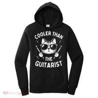 Cooler Than The Guitarist  Funny Drummer Gift Women's Hoodie thumb 0