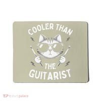 Cooler Than The Guitarist  Funny Drummer Gift Mousepad thumb 0