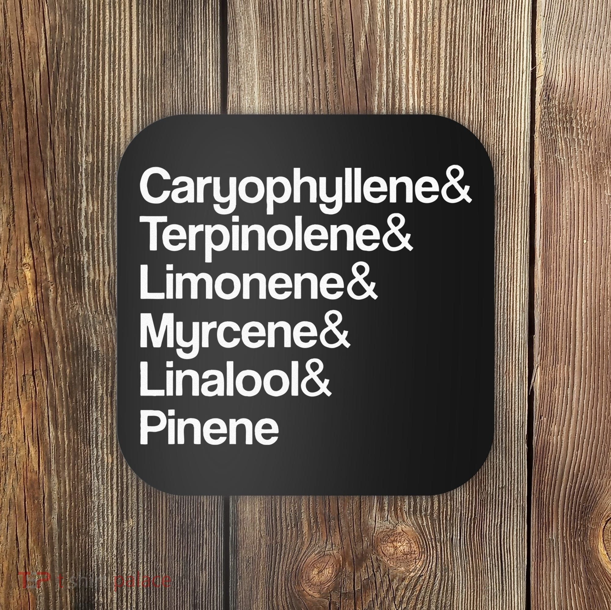 Cannabis Terpenes Terps List Marijuana Smoker Toker 420 Weed Coaster