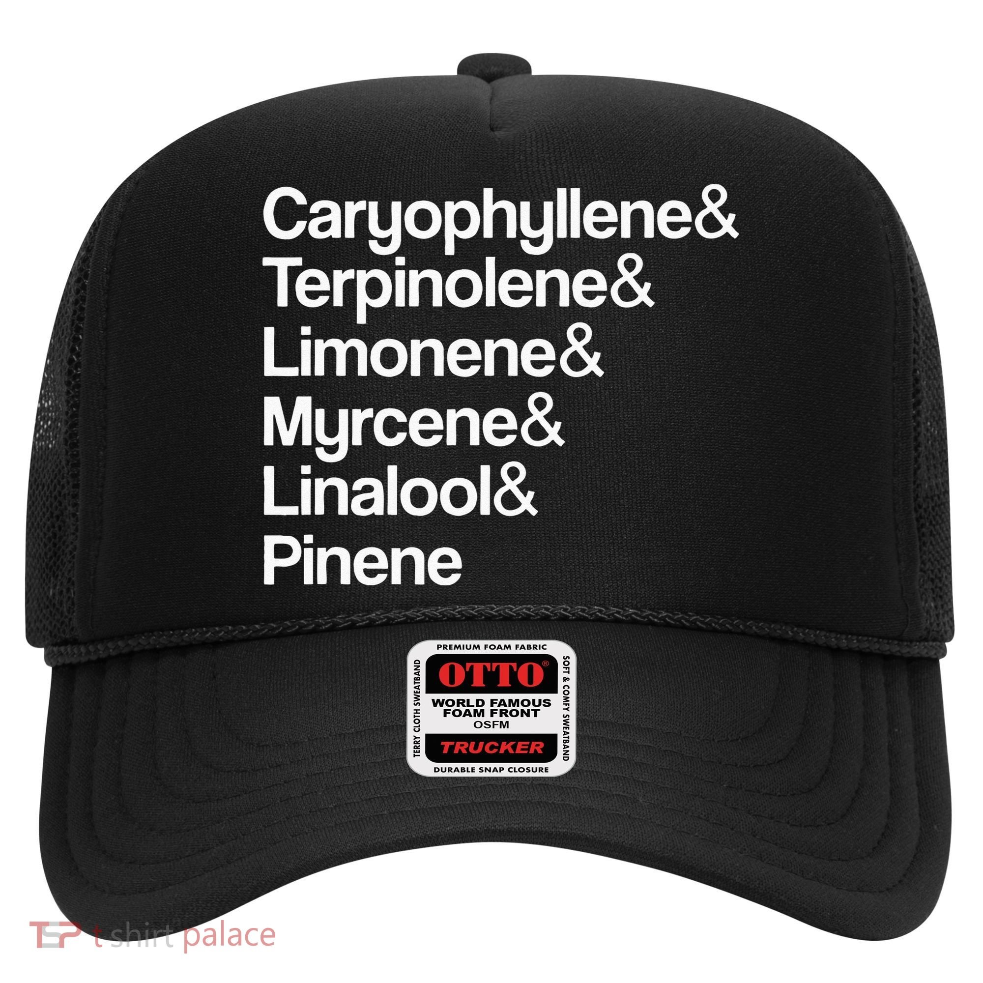 Cannabis Terpenes Terps List Marijuana Smoker Toker 420 Weed Hat