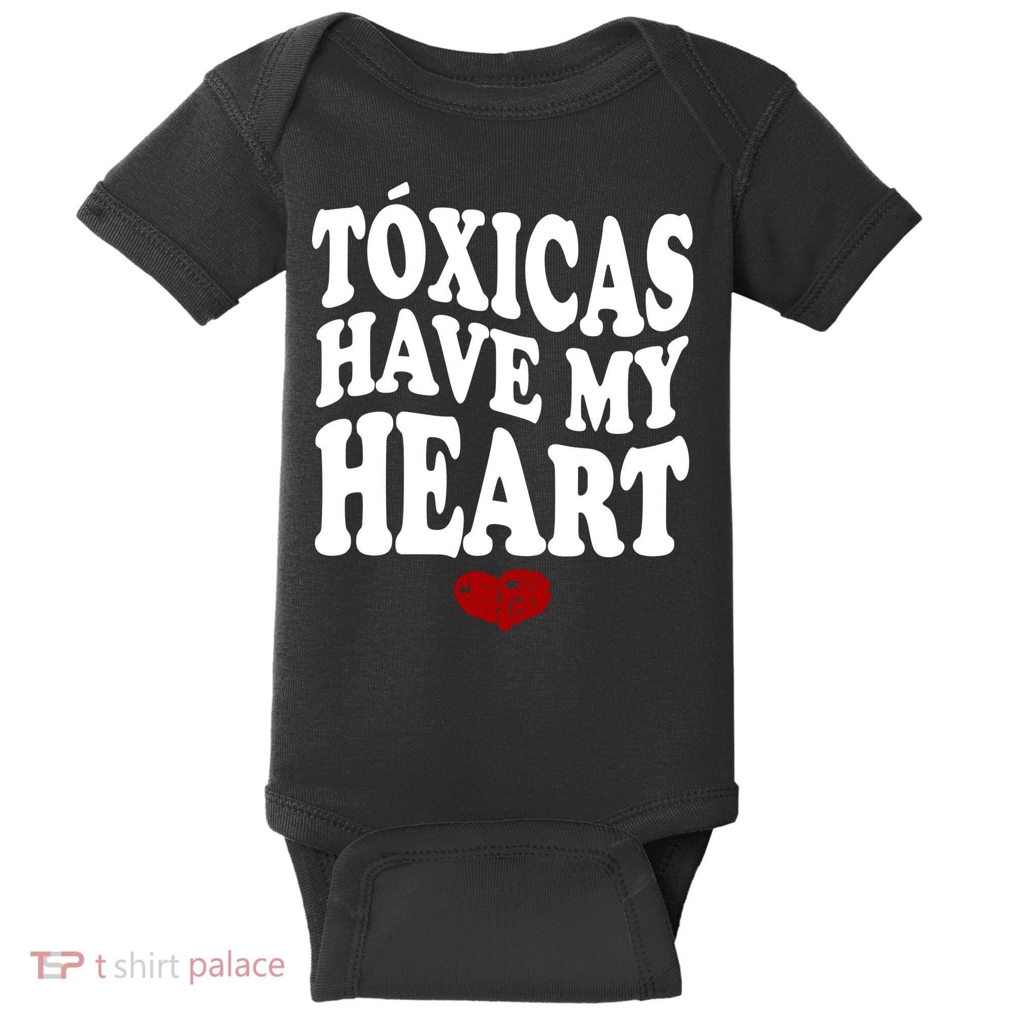 Chicos Toxicos TóXicas Have My Heart Baby Bodysuit
