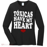 Chicos Toxicos TóXicas Have My Heart Women's Long Sleeve Shirt thumb 0