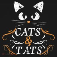 Cats & Tats Tattoo Artist Body Art Ink Cat Mom Cat Dad T-Shirt thumb 7