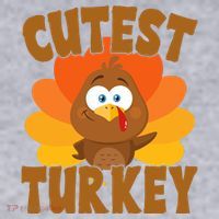 Cutest Turkey Thanksgiving Festive Women's Sweatshirt thumb 2