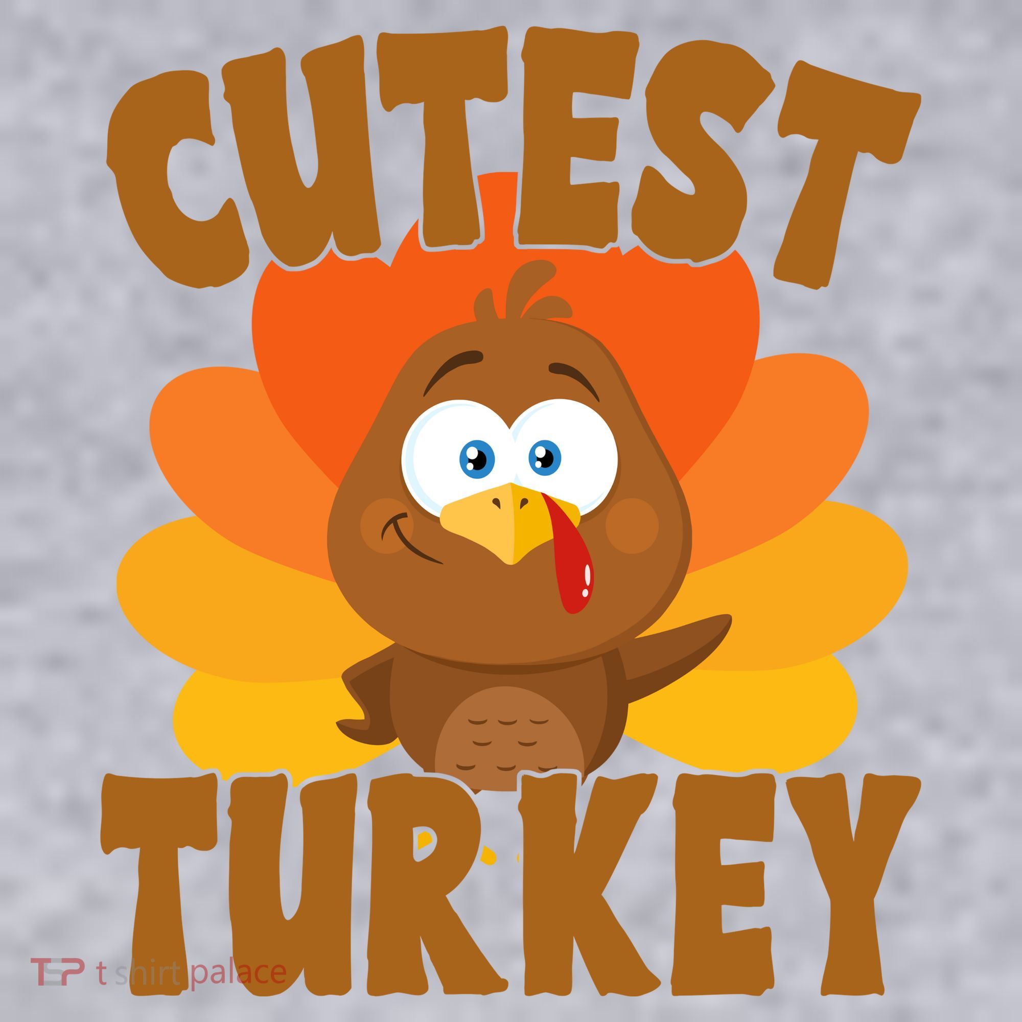 Cutest Turkey Thanksgiving Festive Women's Sweatshirt