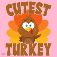 Cutest Turkey Thanksgiving Festive Coaster thumb 2
