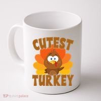 Cutest Turkey Thanksgiving Festive Coffee Mug thumb 0