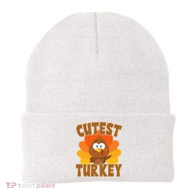 Cutest Turkey Thanksgiving Festive Beanie