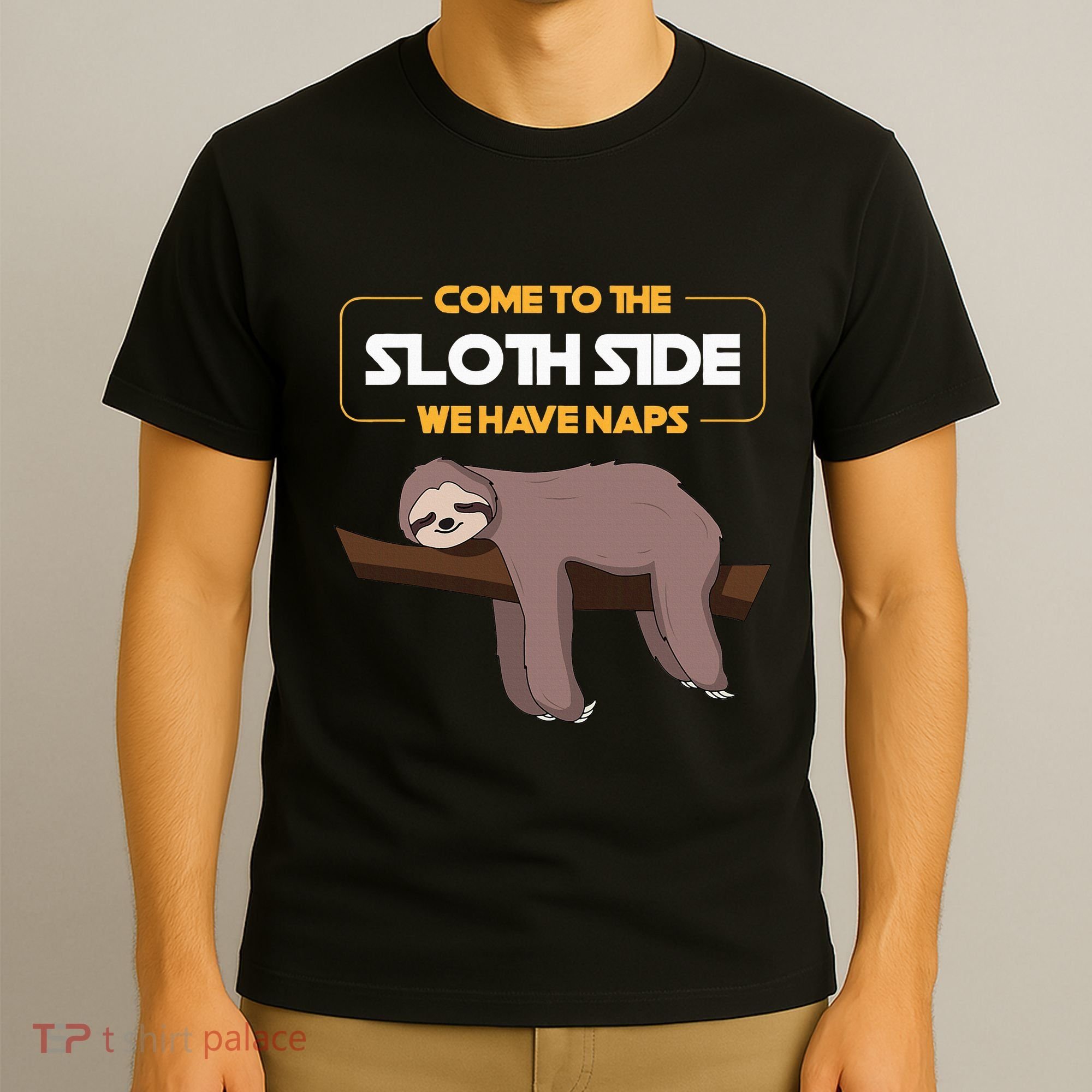 Come To The Sloth Side Funny Sloth Pun T-Shirt