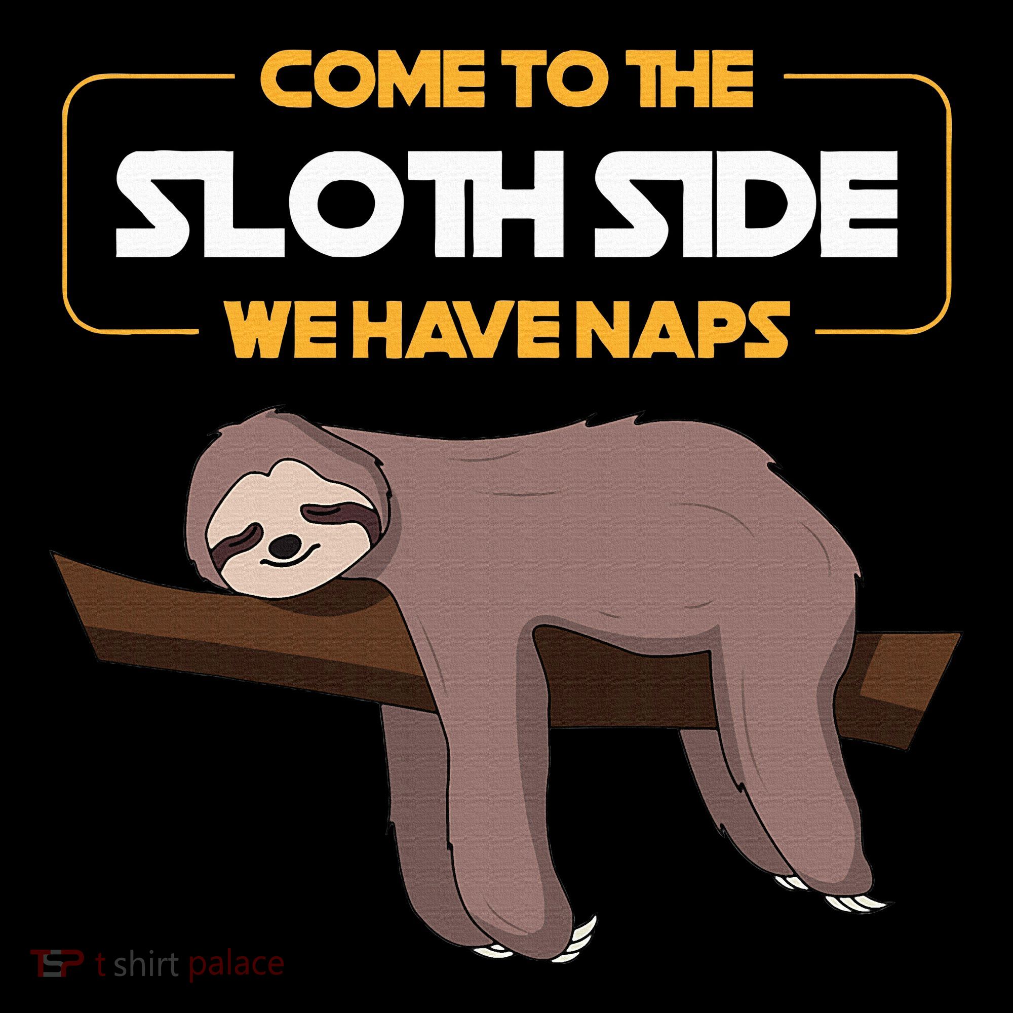 Come To The Sloth Side Funny Sloth Pun Women's Hoodie