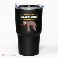 Come To The Sloth Side Funny Sloth Pun Tumbler thumb 0